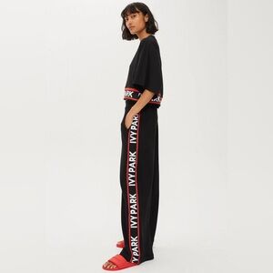 Ivy Park Logo Flatknit T-shirt and pants set .